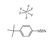 p-tert-butylbenzenediazonium hexafluorophosphate结构式