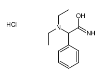 2-(Diethylamino)-2-phenylacetamide hydrochloride结构式