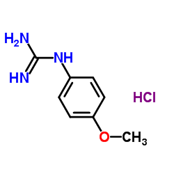 1-(4-Methoxyphenyl)guanidine hydrochloride (1:1) picture