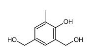 2,4-bis(hydroxymethyl)-6-methylphenol结构式