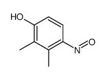 1-hydroxy-2,3-dimethyl-4-nitrosobenzene Structure
