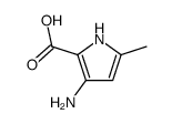 1H-Pyrrole-2-carboxylicacid,3-amino-5-methyl-(9CI) Structure