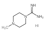 4-甲基四氢-1(2H)-吡嗪羧酰胺氢碘酸结构式