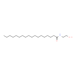 N-(2-hydroxyethyl)octadecanamide Structure