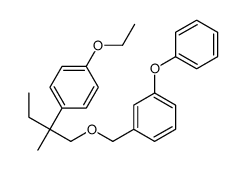 3-Phenoxybenzyl 2-(4-ethoxyphenyl)-2-ethylpropyl ether结构式