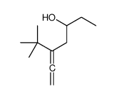 5-tert-butylhepta-5,6-dien-3-ol Structure