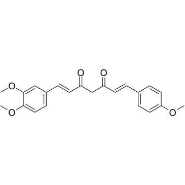 di-O-methyldemethoxycurcumin Structure