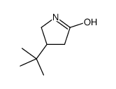 4-tert-butylpyrrolidin-2-one结构式