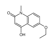 6-Ethoxy-4-hydroxy-1-Methylquinolin-2(1H)-one结构式