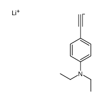lithium,N,N-diethyl-4-ethynylaniline Structure
