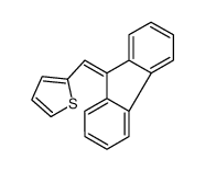 2-(fluoren-9-ylidenemethyl)thiophene Structure