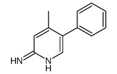4-甲基-5-苯基-2-吡啶胺结构式