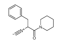 2-isocyano-3-phenyl-1-piperidin-1-ylpropan-1-one Structure