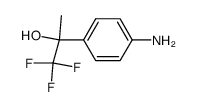 2-(4-aminophenyl)-1,1,1-trifluoropropan-2-ol Structure