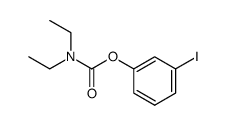 O-3-iodophenyl N,N-diethylcarbamate结构式