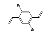 1,4-dibromo-2,5-divinylbenzene Structure