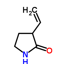 3-Vinyl-2-pyrrolidinone structure