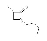 1-butyl-3-methylazetidin-2-one Structure