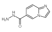 咪唑并[1,2-a]吡啶-6-碳酰肼结构式
