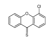 4-Chloroxanthione Structure