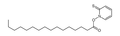 (2-sulfanylidenepyridin-1-yl) hexadecanoate结构式