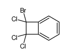 7-bromo-7,8,8-trichlorobicyclo[4.2.0]octa-1,3,5-triene结构式