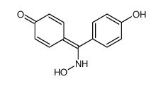 4-[(hydroxyamino)-(4-hydroxyphenyl)methylidene]cyclohexa-2,5-dien-1-one结构式