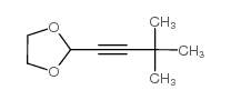 2-(3,3-二甲基-1-丁炔)-[1,3]二氧戊环结构式