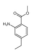 2-氨基-4-乙基苯甲酸甲酯结构式