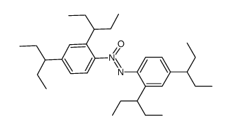 1,2-bis[2,4-di(pentan-3-yl)phenyl]diazene oxide结构式