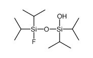 fluoro-[hydroxy-di(propan-2-yl)silyl]oxy-di(propan-2-yl)silane Structure