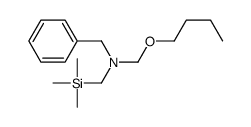 N-(Butoxymethyl)-N-(trimethylsilylmethyl)-benzylamine结构式
