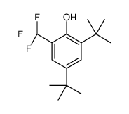 2,4-ditert-butyl-6-(trifluoromethyl)phenol Structure