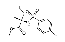 ester methylique de la N-tosyl β-iodo L-alanine Structure
