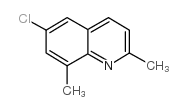 6-氯-2,8-二甲基喹啉结构式