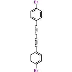 1,3-Butadiyne, 1,4-di(4-bromophenyl)- Structure