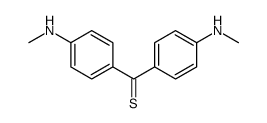 bis[4-(methylamino)phenyl]methanethione结构式