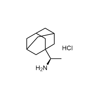 (R)-1-(金刚烷-1-基)乙胺盐酸盐结构式