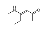 3-Hexen-2-one, 4-(methylamino)- (6CI,9CI)结构式