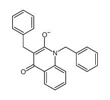 1,3-dibenzyl-4-oxoquinolin-2-olate Structure