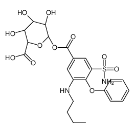 Bumetanide β-D-Glucuronide Structure