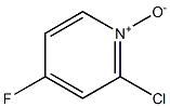 2-chloro-4-fluoropyridine-N-oxide Structure