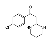 1-(4-chlorophenyl)-2-(1,3-diazinan-2-ylidene)ethanone Structure