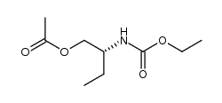 (R)-(+)-2-[N-(ethoxycarbonyl)amino]butyl acetate Structure