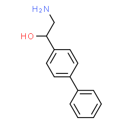 2-amino-1-(4-phenylphenyl)ethan-1-ol Structure