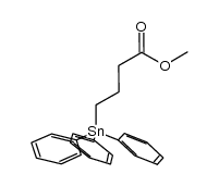 methyl 4-(triphenylstannyl)butanoate Structure