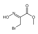 methyl 3-bromo-2-hydroxyiminopropanoate结构式