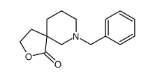 7-Benzyl-2-oxa-7-azaspiro[4.5]decan-1-one Structure
