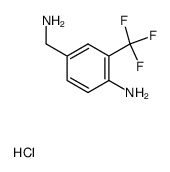 2-三氟甲基-4-(氨甲基)苯胺盐酸盐图片