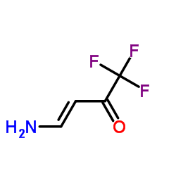 (3E)-4-Amino-1,1,1-trifluoro-3-buten-2-one结构式
